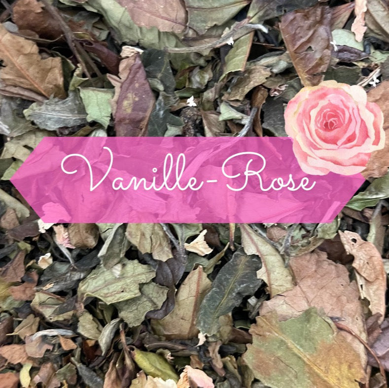 thé vanille rose