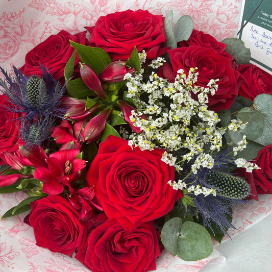bouquet de roses rouge