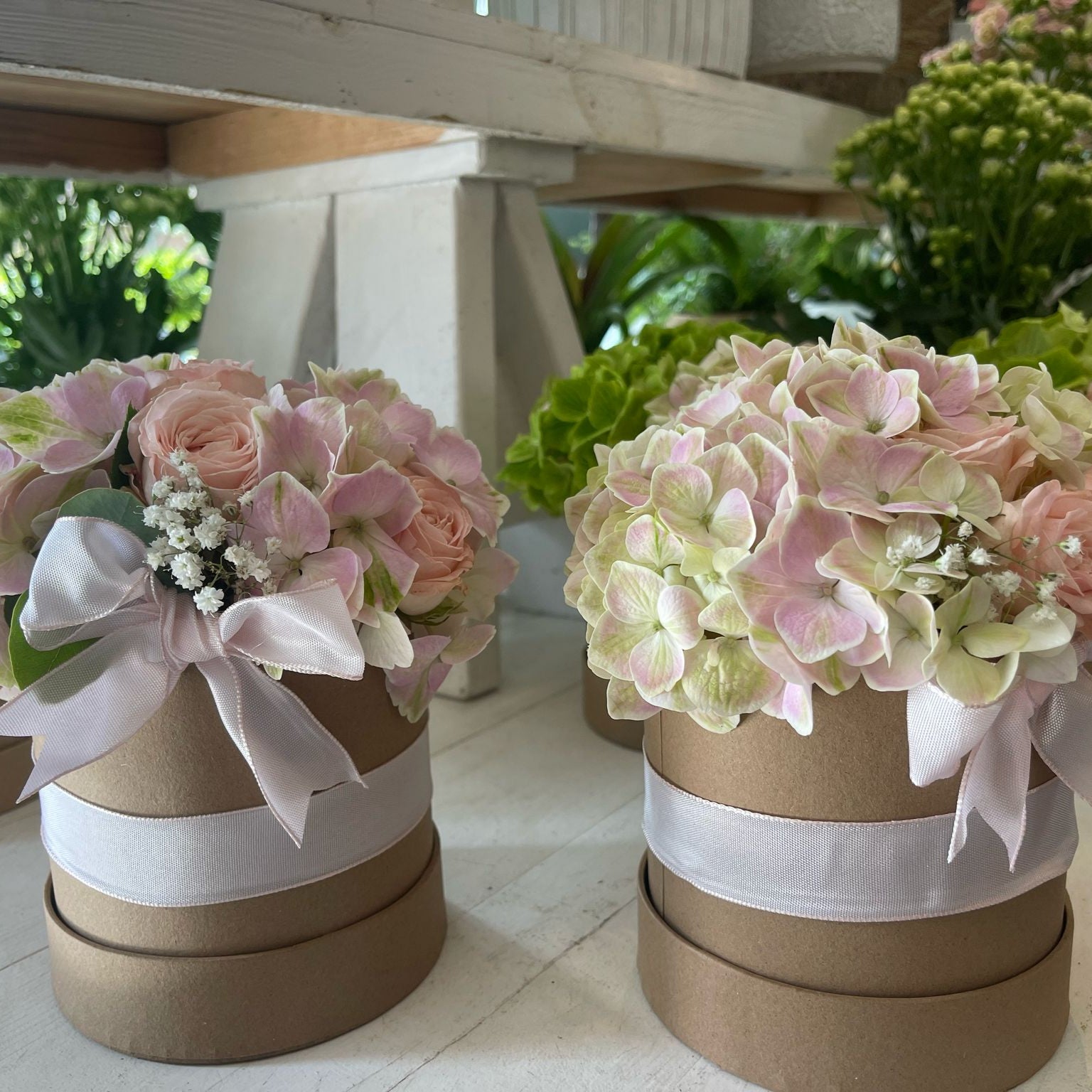 composition de fleurs